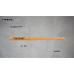 Ρόπαλο Baseball Ξύλινο Avento 73cm - Image 5