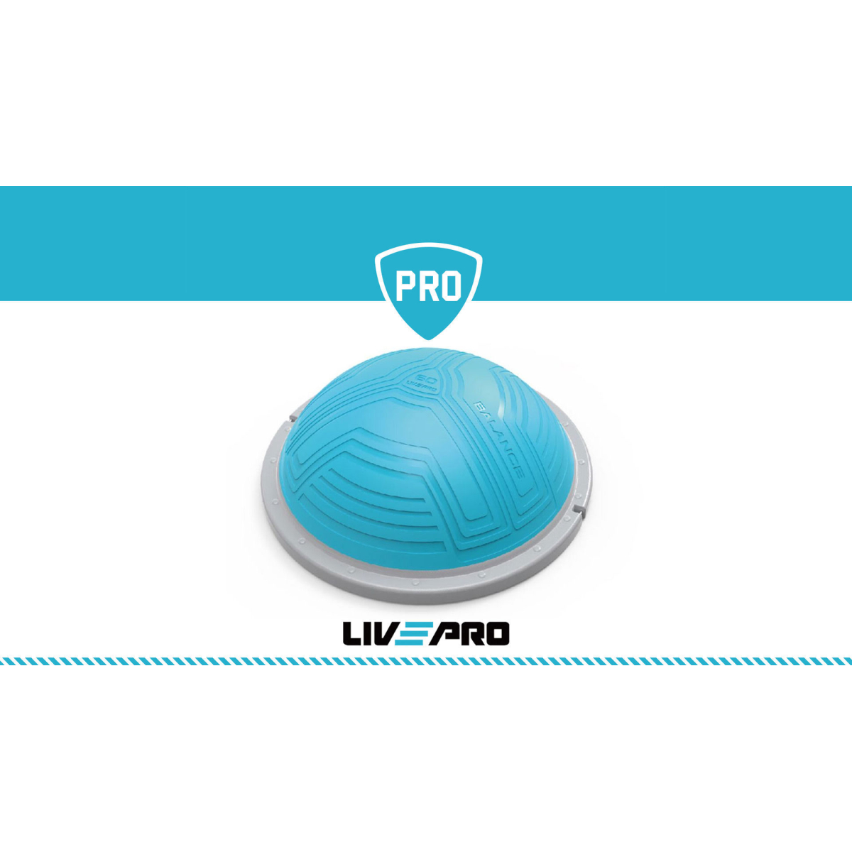 LivePro Balance Trainer (Μπάλα Ισορροπίας 61.5cm) - Image 5