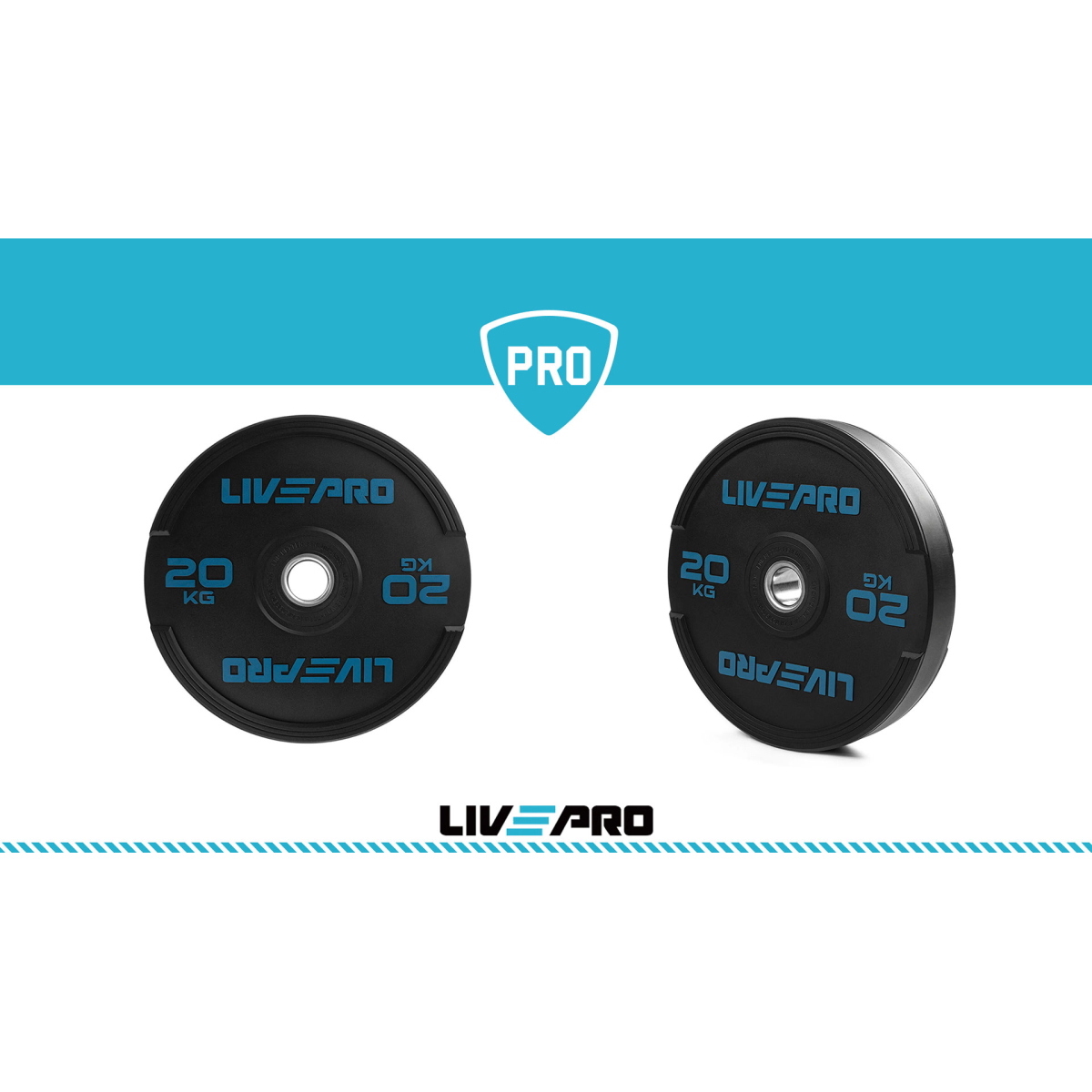 Δίσκος Bumper LivePro Ø50 (20kg) - Image 5