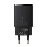 Baseus  Wall Adapter USB-A / USB-C 20W Μαύρο CCXJ-B01 - Image 2