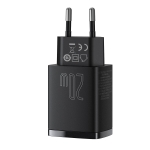 Baseus  Wall Adapter USB-A / USB-C 20W Μαύρο CCXJ-B01 - Image 4