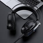Ενσύρματα Ακουστικά Gaming Με Μικρόφωνο Και LED USB + 3.5mm 2.4m Borofone BO100