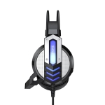 Ενσύρματα Ακουστικά Gaming Με Μικρόφωνο Και LED USB + 3.5mm 2.4m Borofone BO100