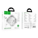 Ενσύρματα Ακουστικά In-ear Lightning Hoco M1 Max Λευκά