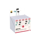 Ενσύρματα Ακουστικά In-ear Με Βύσμα 3.5mm XO-EP51 Σετ 20τμχ