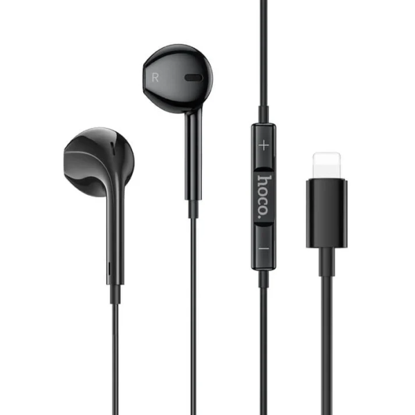 Ενσύρματα Ακουστικά Lightning 1.2m Hoco M111 Max