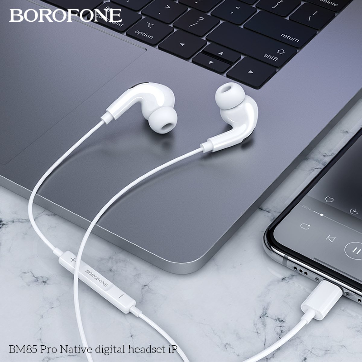 Ενσύρματα Ακουστικά Lightning Borofone BM85 Pro