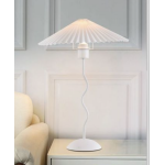 Επιτραπέζιο Φωτιστικό Με Λευκό Καπέλο Universo D25-B