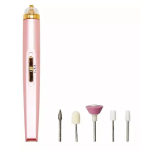 Φορητός Τροχός Μανικιούρ Πεντικιούρ με 5 Εξαρτήματα και USB Φόρτιση Andowl Q-M289