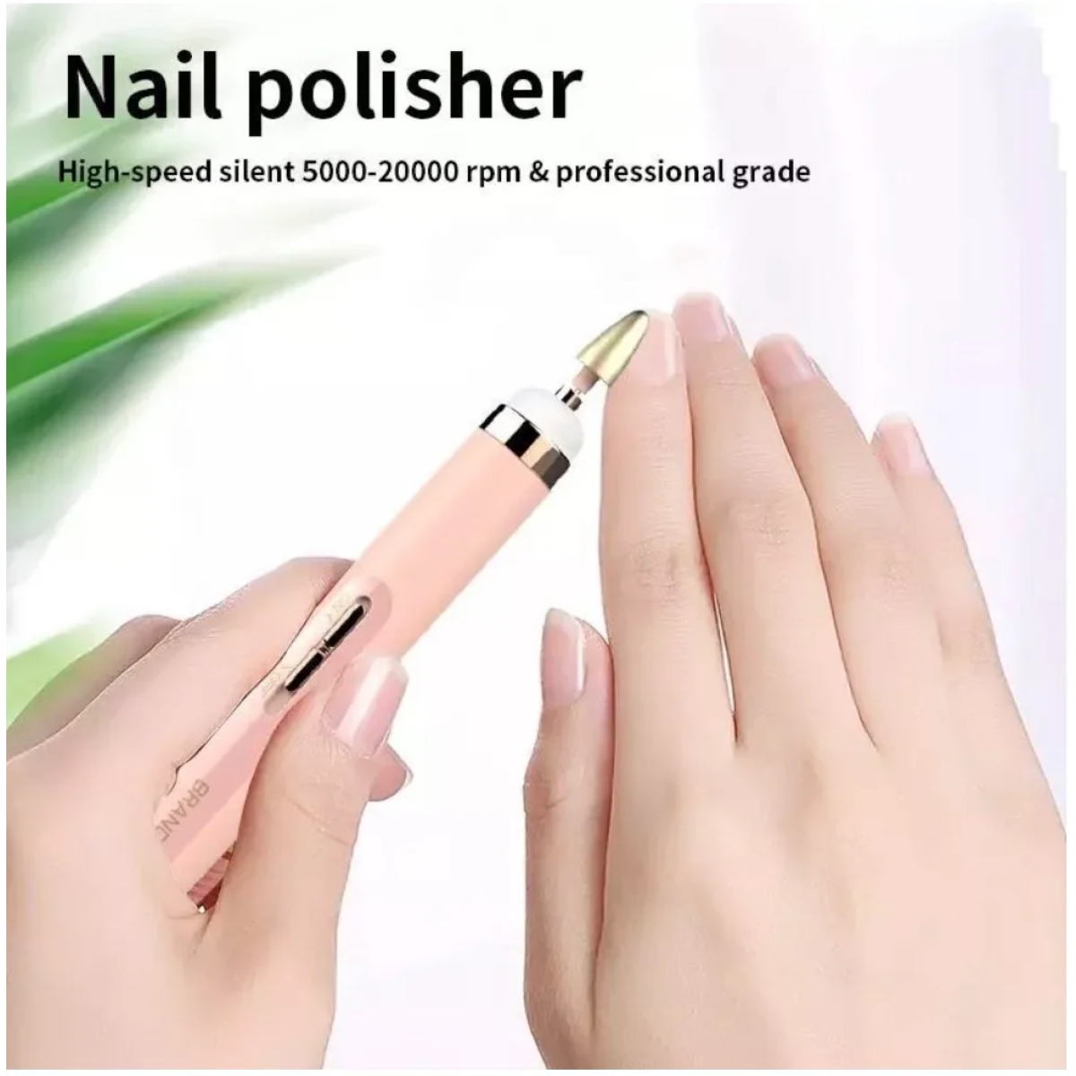 Φορητός Τροχός Μανικιούρ Πεντικιούρ με 5 Εξαρτήματα και USB Φόρτιση Andowl Q-M289