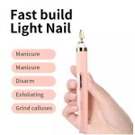 Φορητός Τροχός Μανικιούρ Πεντικιούρ με 5 Εξαρτήματα και USB Φόρτιση Andowl Q-M289