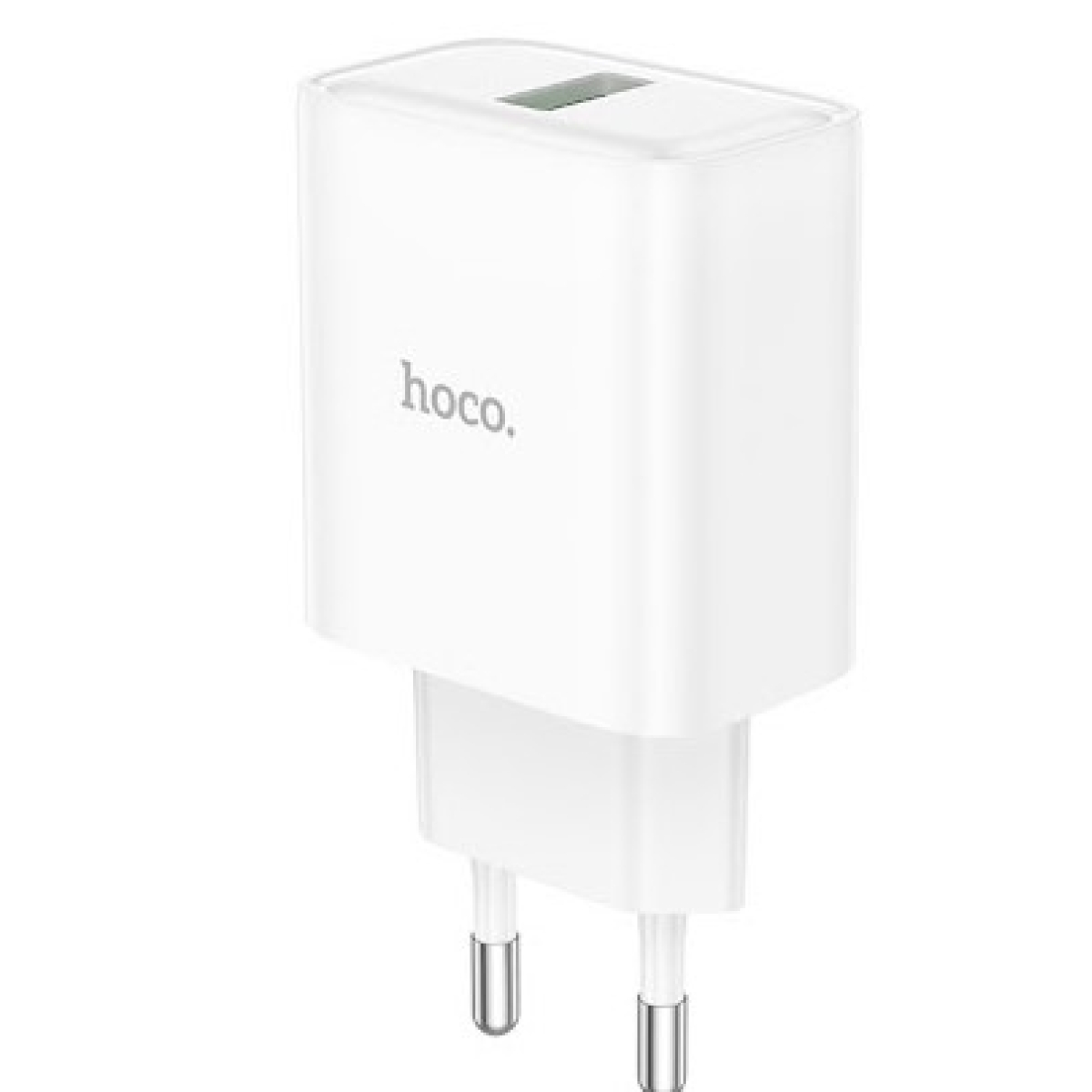 Φορτιστής 18W EU Με Θύρα USB-A Hoco DC70 Λευκός