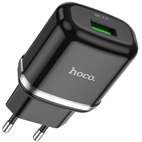 Φορτιστής 18W QC3.0 Με Θύρα USB-A Hoco N3 Vigour QC3.0