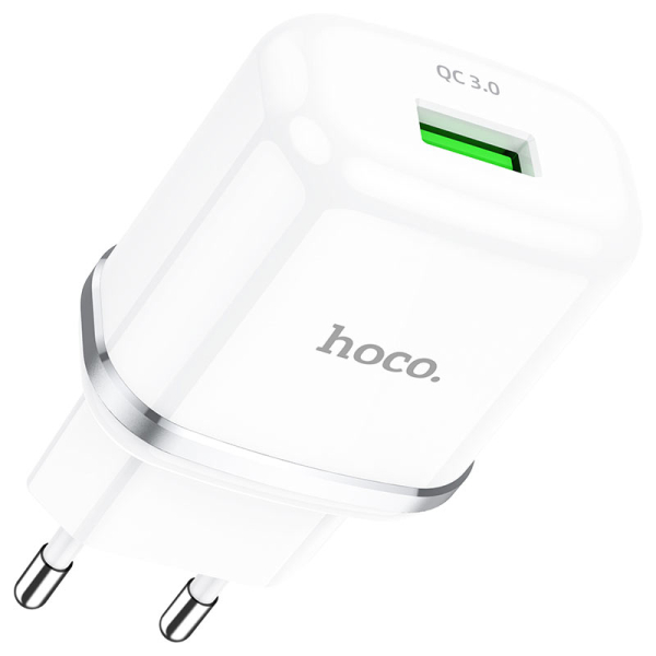 Φορτιστής 18W QC3.0 Με Θύρα USB-A Hoco N3 Vigour QC3.0