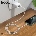 Φορτιστής 2.4A EU Με 2 Θύρες USB-A Hoco DC07