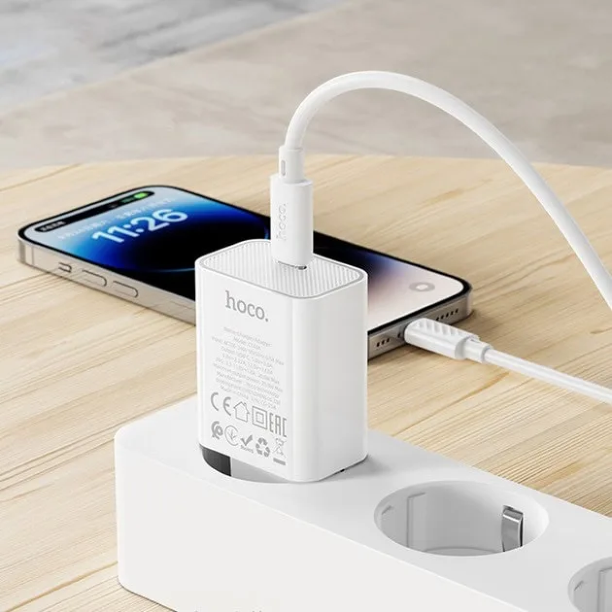 Φορτιστής 20W EU Με Θύρα USB-C Hoco C143A