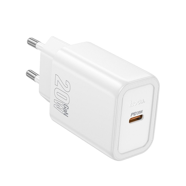 Φορτιστής 20W EU Με Θύρα USB-C Hoco N60 Gentle
