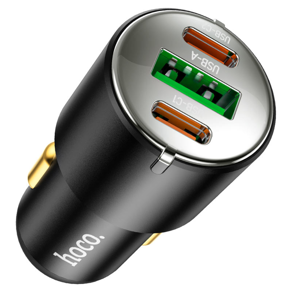 Φορτιστής Αυτοκινήτου 1xType-C 25W 1xType-C 20W 1xUSB-A 18W Hoco NZ6