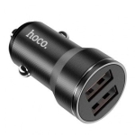 Φορτιστής Αυτοκινήτου 2.4A με Θύρες USB-A Hoco DZ11