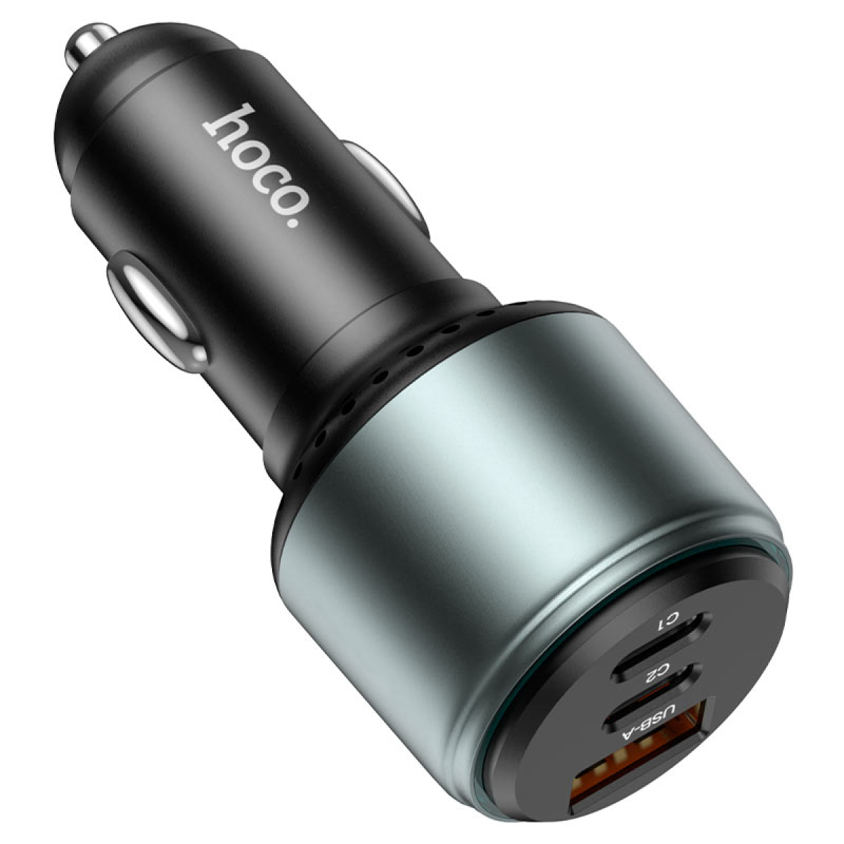 Φορτιστής Αυτοκινήτου 95W Με USB-A & Διπλή Θύρα Type-C Hoco NZ9 Galloper