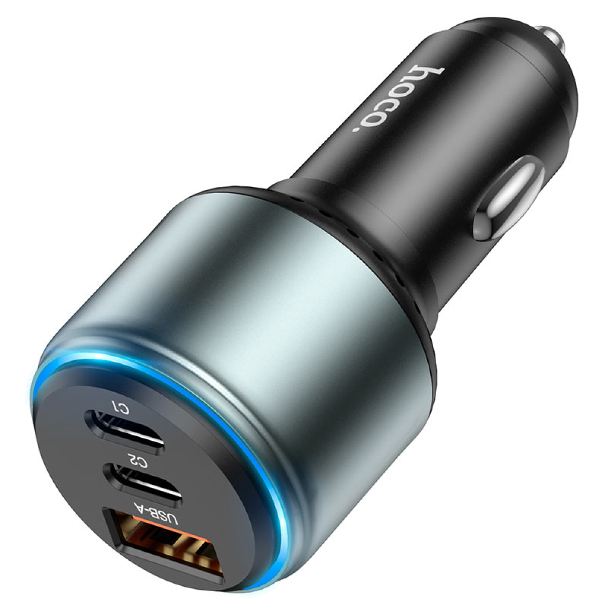Φορτιστής Αυτοκινήτου 95W Με USB-A & Διπλή Θύρα Type-C Hoco NZ9 Galloper