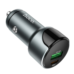 Φορτιστής Αναπτήρα Αυτοκινήτου 1xUSB QC3.0 18W 1xType-C PD20W Hoco Z42 Light road