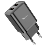 Φορτιστής Διπλής Θύρας 2xUSB-A με Καλώδιο Lightning Hoco N25 Maker