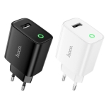 Φορτιστής EU με Θύρα USB-A 2.1A Hoco DC93 Virtuous