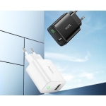 Φορτιστής EU με Θύρα USB-A 2.1A Hoco DC93 Virtuous