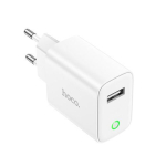 Φορτιστής EU με Θύρα USB-A 2.1A Hoco DC93 Virtuous