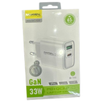 Φορτιστής GaN USB-A & Type-C 33W Pavareal K69