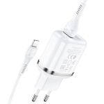 Φορτιστής με Θύρες 2xUSB 2.4A & Καλώδιο Lightning Hoco N4 Aspiring