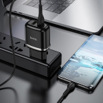 Φορτιστής με Θύρες 2xUSB 2.4A & Καλώδιο Type-C Hoco N4 Aspiring