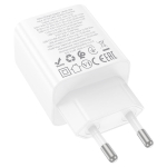 Φορτιστής PD30W Με 2 Θύρες Type-C & 2 Θύρες USB-A Hoco N56 Fundador