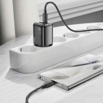 Φορτιστής PD30W Με Θύρες USB-A & Type-C και Καλώδιο Type-C Hoco N53 Monsoon