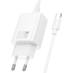 Φορτιστής PD30W Με Θύρες USB-A & Type-C και Καλώδιο Type-C Hoco N63 Gentle