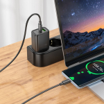 Φορτιστής PD30W Με Θύρες USB-A & Type-C και Καλώδιο Type-C Hoco N63 Gentle