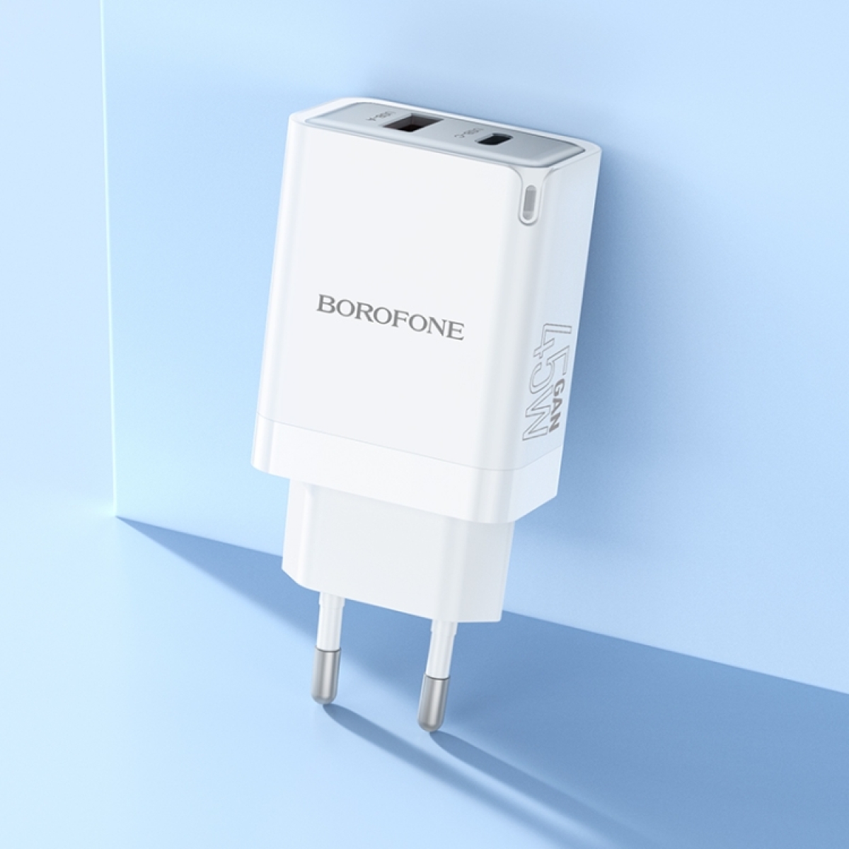 Φορτιστής PD45W Με Θύρες USB-A & Type-C Borofone BN16