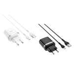 Φορτιστής USB-A 18W Με Καλώδιο Micro-USB Hoco C12Q Smart