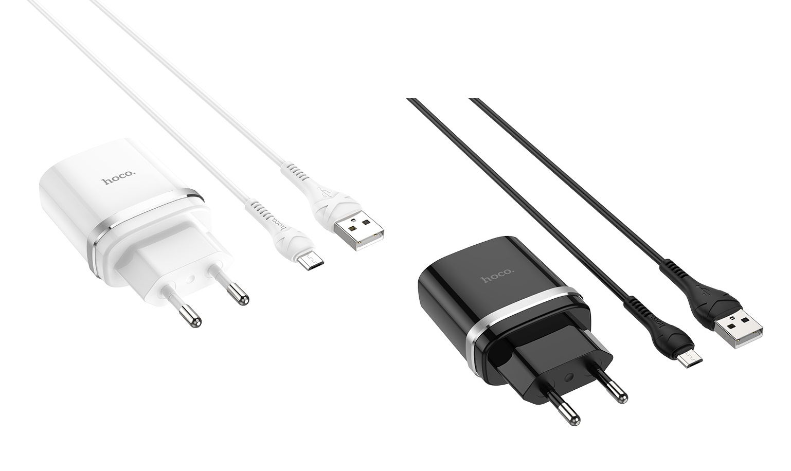Φορτιστής Usb-A 18W Με Καλώδιο Micro-Usb Hoco C12Q Smart
