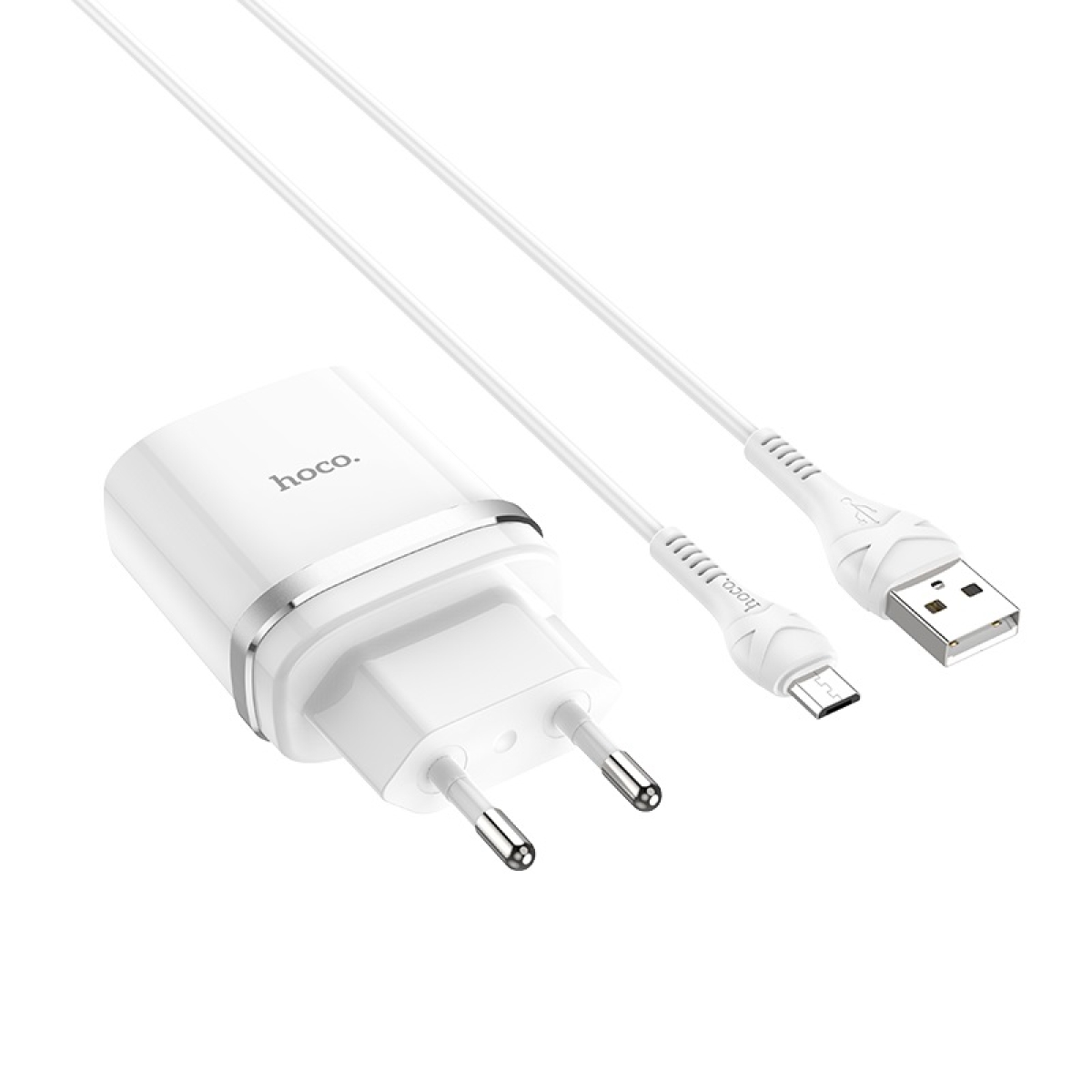 Φορτιστής USB-A 18W Με Καλώδιο Micro-USB Hoco C12Q Smart