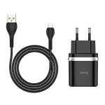 Φορτιστής USB-A 18W Με Καλώδιο Micro-USB Hoco C12Q Smart