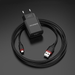 Φορτιστής USB-A 2.1A με Καλώδιο Micro-Usb Borofone BA20A Sharp