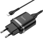 Φορτιστής USB-A 2.4A με Καλώδιο Lightning Hoco N1 Ardent