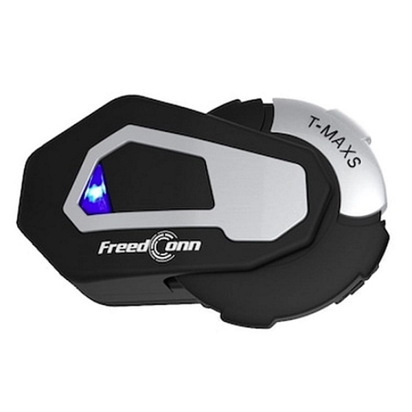 FreedConn T-MAX-S Ενδοεπικοινωνία Μονή για Κράνος Μηχανής με Bluetooth 1200m για έως 6 χρήστες