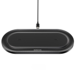 Borofone BQ7 Διπλός Ασύρματος Φορτιστής 10W – Γρήγορη Φόρτιση Qi για Κινητά & TWS