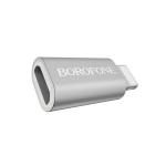 Borofone BV5 Μετατροπέας Micro USB σε Lightning – Ασημί, Φόρτιση & Συγχρονισμός Δεδομένων