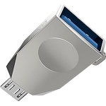 Hoco UA10 Μετατροπέας Micro USB σε USB-A – OTG, Φόρτιση & Μεταφορά Δεδομένων - Ασημί