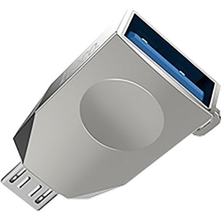 Hoco UA10 Μετατροπέας Micro USB σε USB-A – OTG, Φόρτιση & Μεταφορά Δεδομένων - Ασημί