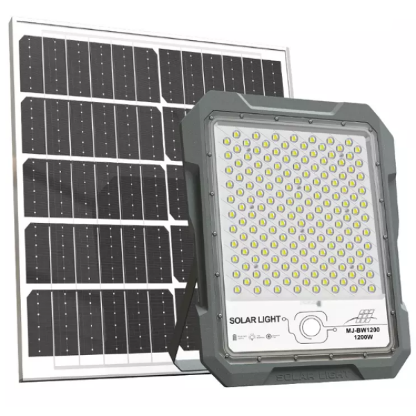 Ηλιακός Προβολέας LED MJ-BW1200 – 1200W, 3795LM, Radar Sensor, Τηλεχειριστήριο, Αδιάβροχος IP65